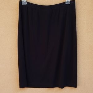 Casual Corner Essentials basic soft knit skirt
